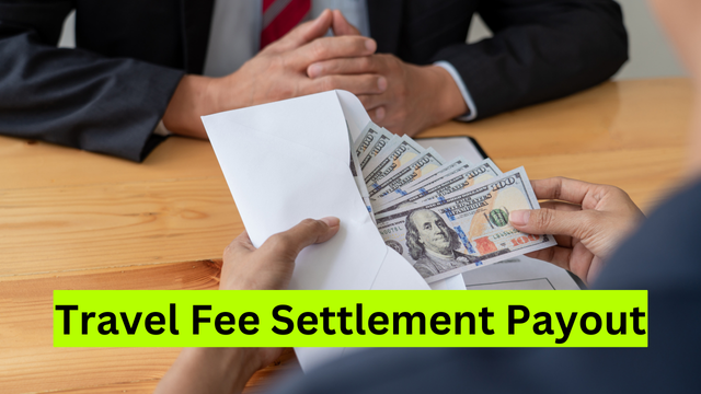 Travel Fee Settlement Payout