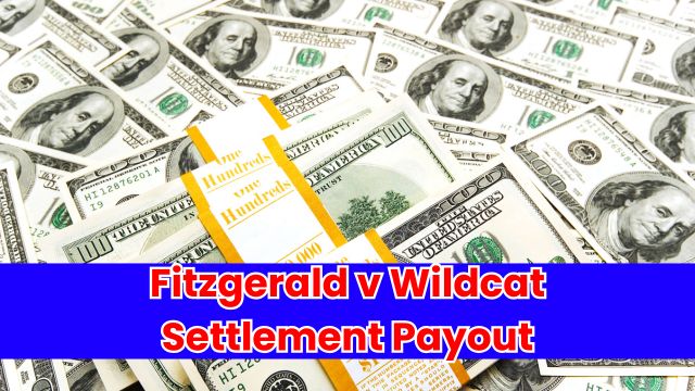Fitzgerald v Wildcat Settlement Payout
