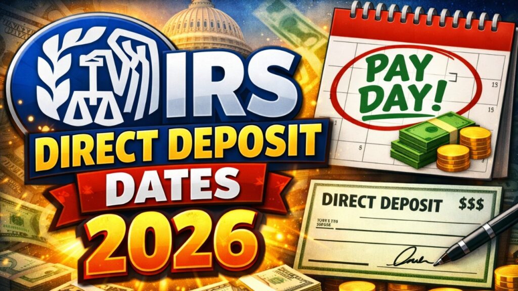 IRS Direct Deposit Dates 2026: When to expect the tax refund payment?
