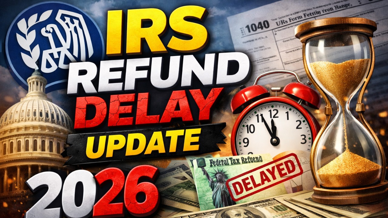 IRS Refund Delay Update 2026: Why Your Tax Refund May Get Delayed?