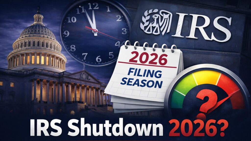 IRS Shutdown 2026: Will the 2026 tax season be affected by this? Find out all the details!