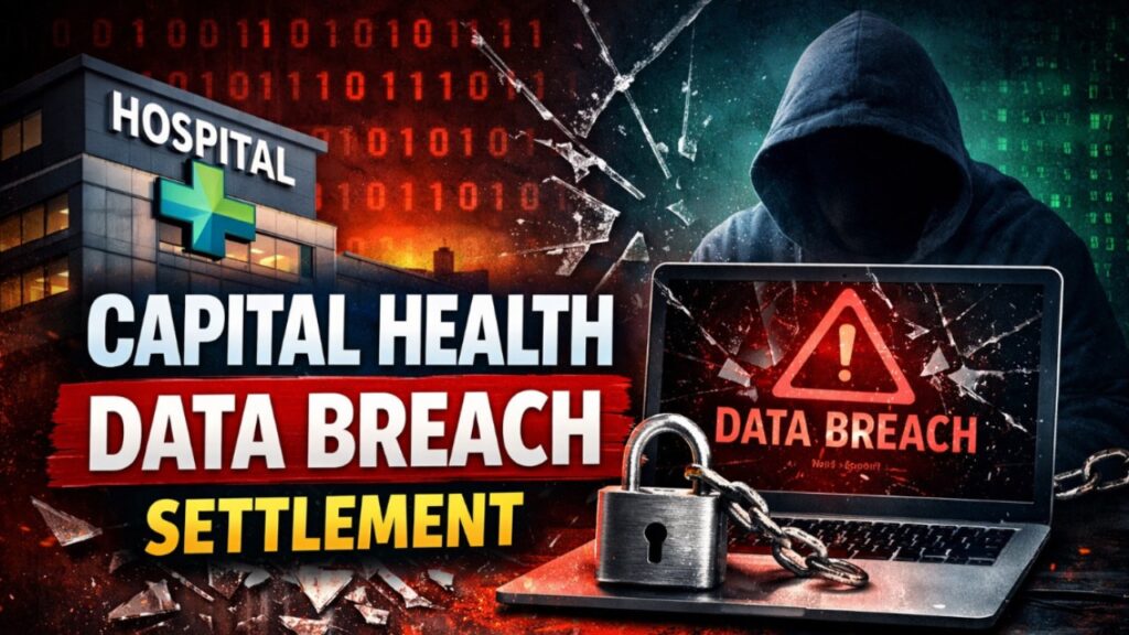 Capital Health Data Breach Settlement: Claim Deadline, Payout Amount & Other Details!