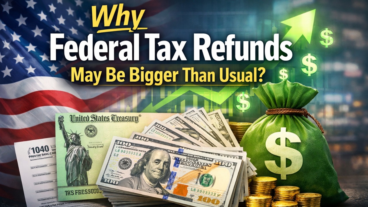 Why May Federal Tax Refunds May be bigger than usual? Check Latest Updates!
