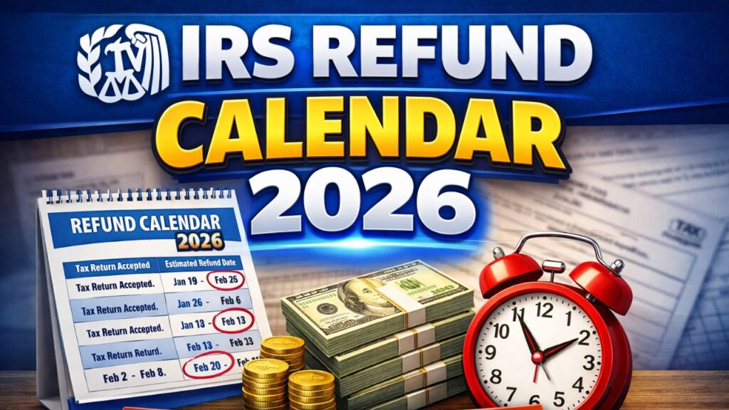 IRS Refund Calendar 2026: Tax Payout Dates, Status and Other Details!