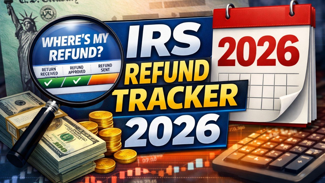 IRS Refund Tracker 2026: Check If Your Refund Is Received, Accepted or Sent!