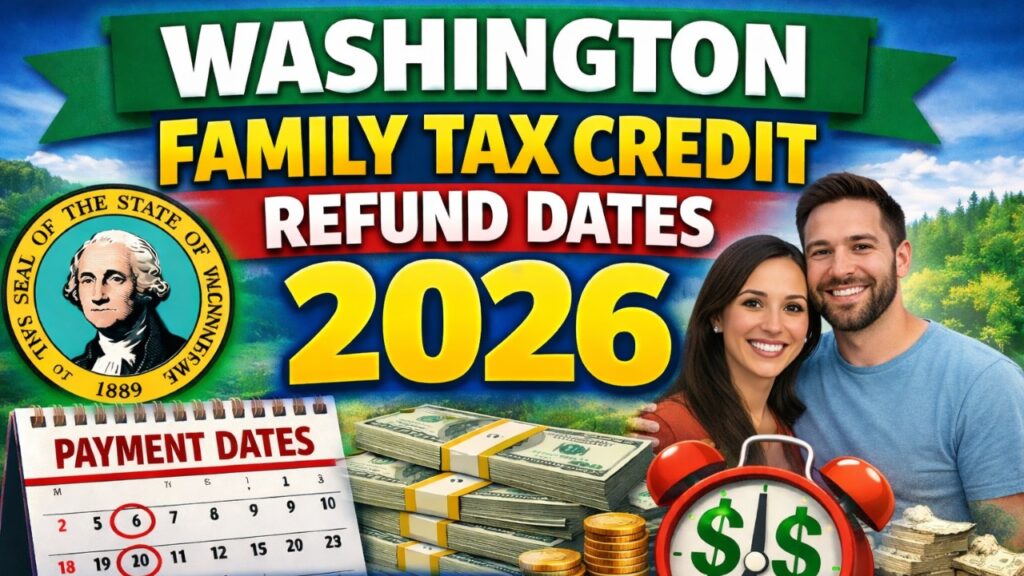 washington family tax credit refund dates 2026