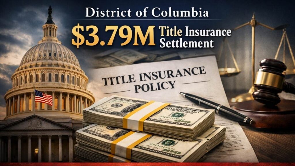 District of Columbia $3.79M Title Insurance Settlement: Who Is Eligible for Compensation?