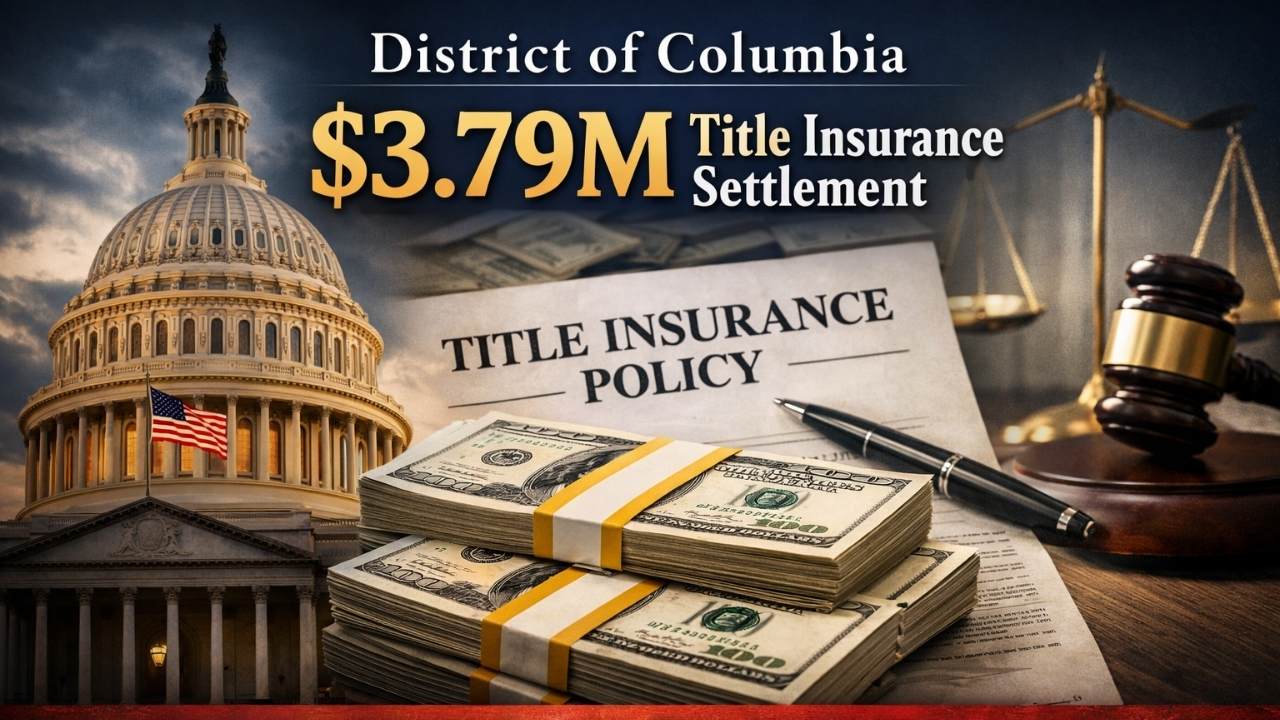 District of Columbia $3.79M Title Insurance Settlement: Who Is Eligible for Compensation?