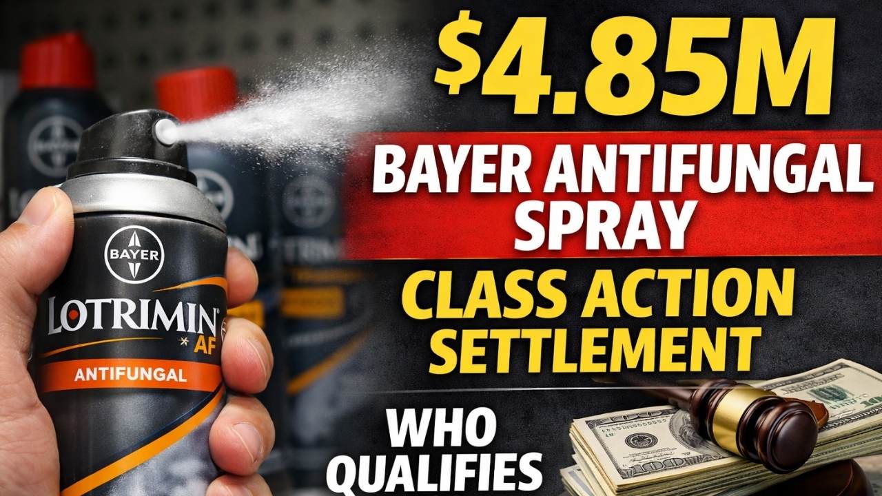 $4.85M Bayer Antifungal Spray Class Action Settlement: Who Qualifies for Payment?