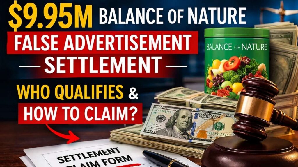 $9.95M Balance of Nature False Advertisement Settlement: Who Qualifies & How to Claim?