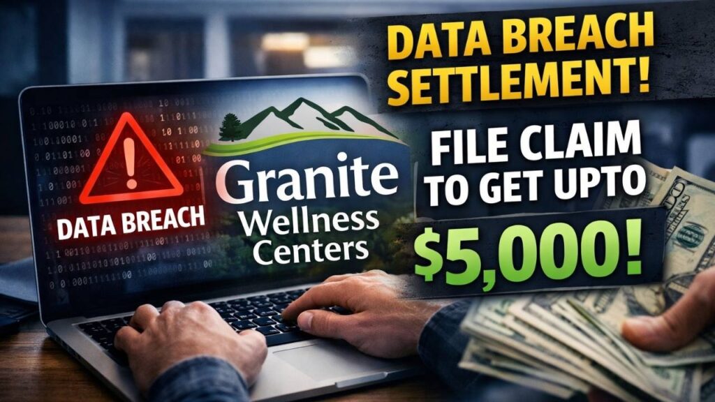 Granite Wellness Centers Data Breach Settlement: File Claim To Get Upto $5,000!