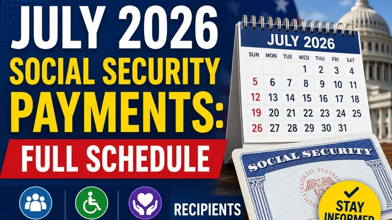 July 2026 Social Security Payments: Full Schedule for Retirees, SSDI and SSI Recipients
